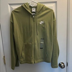 Nike Sage Green Full-Zip Hoodie